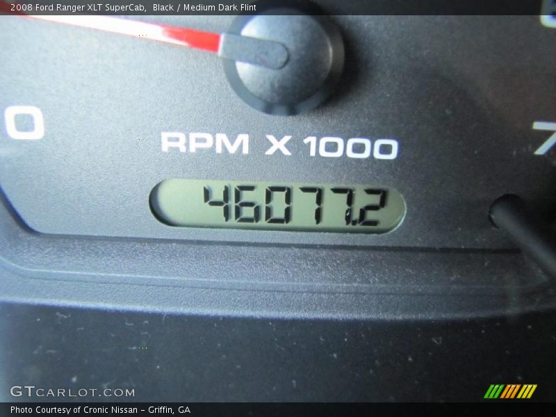 Black / Medium Dark Flint 2008 Ford Ranger XLT SuperCab