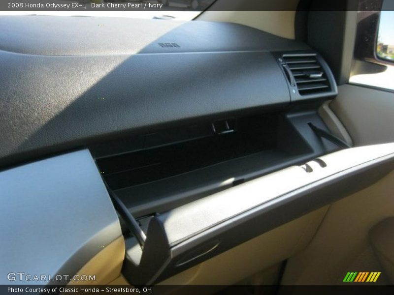 Dark Cherry Pearl / Ivory 2008 Honda Odyssey EX-L