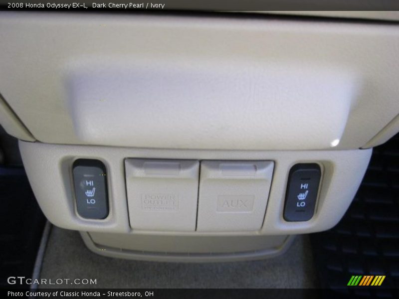 Dark Cherry Pearl / Ivory 2008 Honda Odyssey EX-L