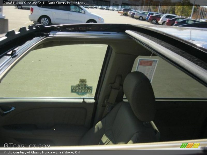 Dark Cherry Pearl / Ivory 2008 Honda Odyssey EX-L