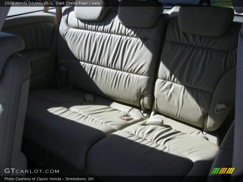 Dark Cherry Pearl / Ivory 2008 Honda Odyssey EX-L