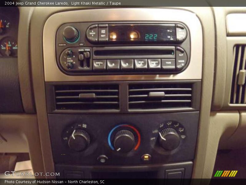 Controls of 2004 Grand Cherokee Laredo