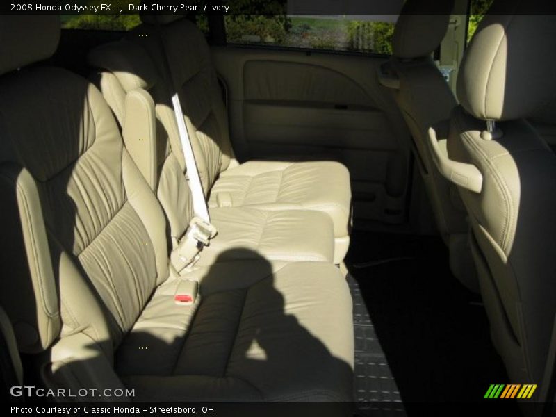 Dark Cherry Pearl / Ivory 2008 Honda Odyssey EX-L