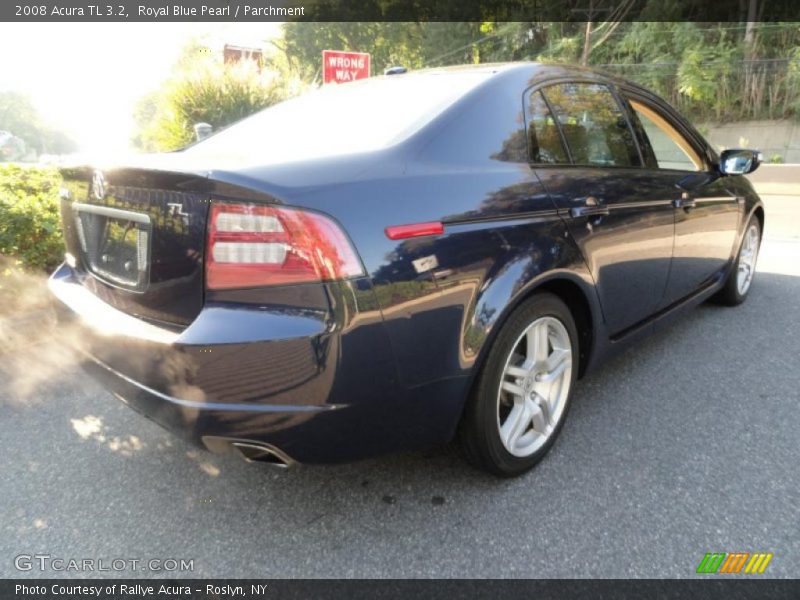 Royal Blue Pearl / Parchment 2008 Acura TL 3.2