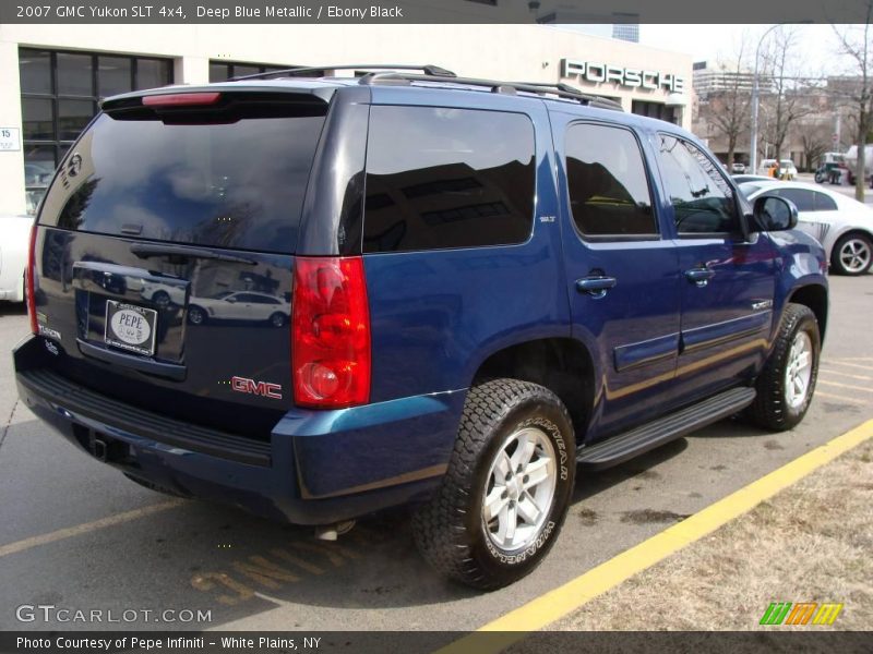 Deep Blue Metallic / Ebony Black 2007 GMC Yukon SLT 4x4