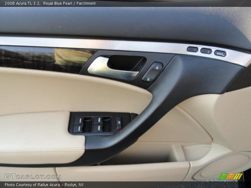 Royal Blue Pearl / Parchment 2008 Acura TL 3.2