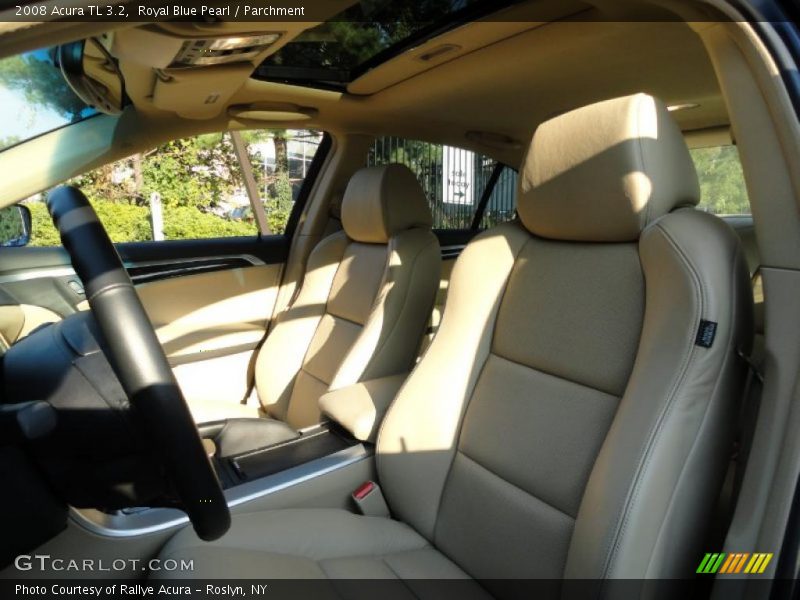 Royal Blue Pearl / Parchment 2008 Acura TL 3.2