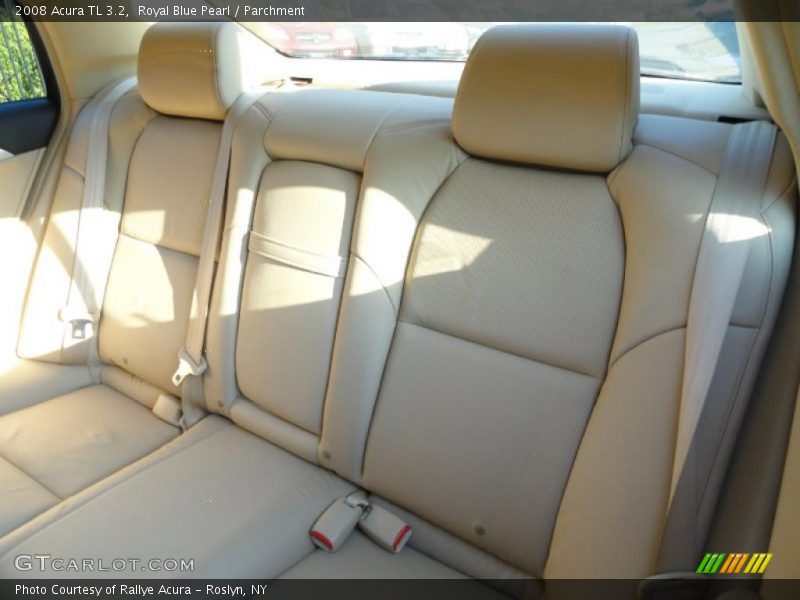 Royal Blue Pearl / Parchment 2008 Acura TL 3.2