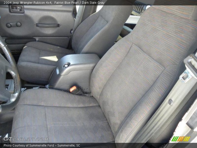 Patriot Blue Pearl / Dark Slate Gray 2004 Jeep Wrangler Rubicon 4x4