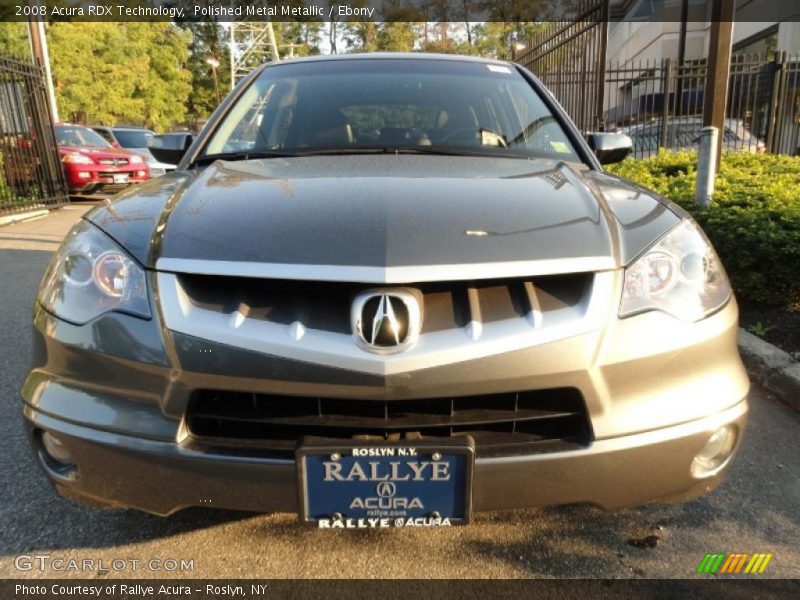 Polished Metal Metallic / Ebony 2008 Acura RDX Technology