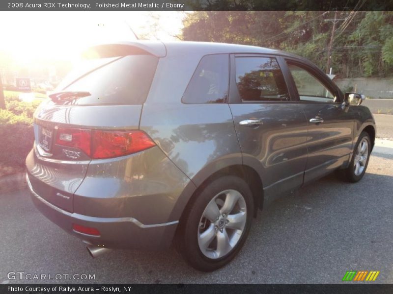 Polished Metal Metallic / Ebony 2008 Acura RDX Technology