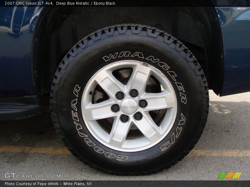 Deep Blue Metallic / Ebony Black 2007 GMC Yukon SLT 4x4