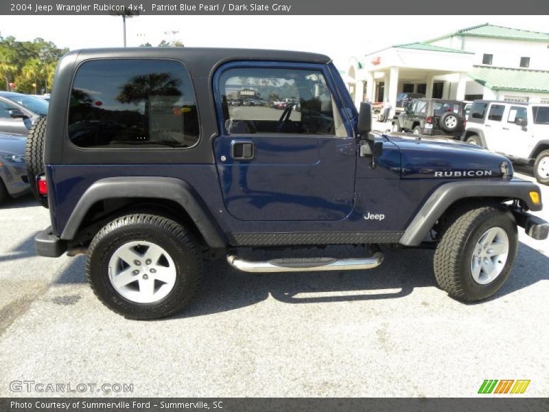 Patriot Blue Pearl / Dark Slate Gray 2004 Jeep Wrangler Rubicon 4x4