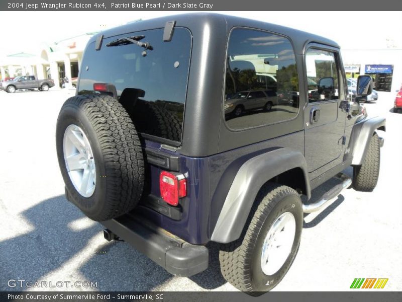 Patriot Blue Pearl / Dark Slate Gray 2004 Jeep Wrangler Rubicon 4x4