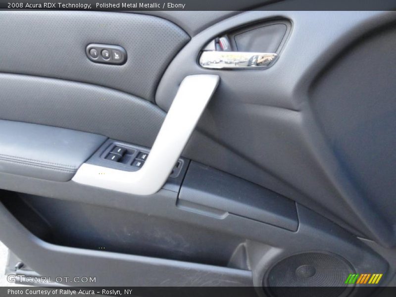 Polished Metal Metallic / Ebony 2008 Acura RDX Technology