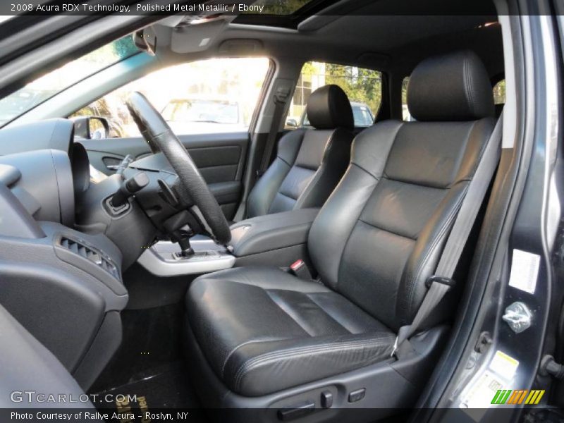 Polished Metal Metallic / Ebony 2008 Acura RDX Technology