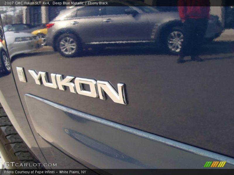 Deep Blue Metallic / Ebony Black 2007 GMC Yukon SLT 4x4