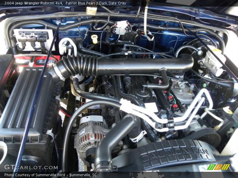 Patriot Blue Pearl / Dark Slate Gray 2004 Jeep Wrangler Rubicon 4x4