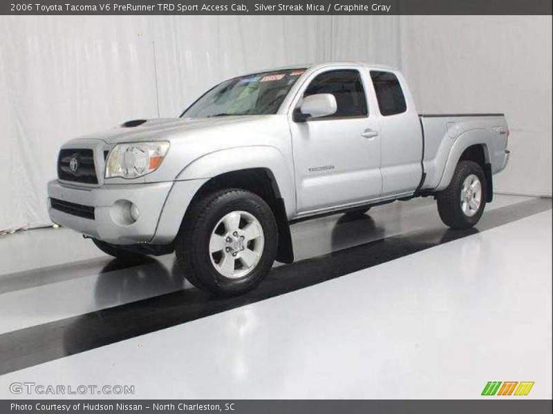 Silver Streak Mica / Graphite Gray 2006 Toyota Tacoma V6 PreRunner TRD Sport Access Cab