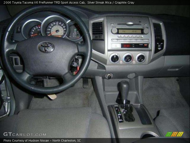 Silver Streak Mica / Graphite Gray 2006 Toyota Tacoma V6 PreRunner TRD Sport Access Cab