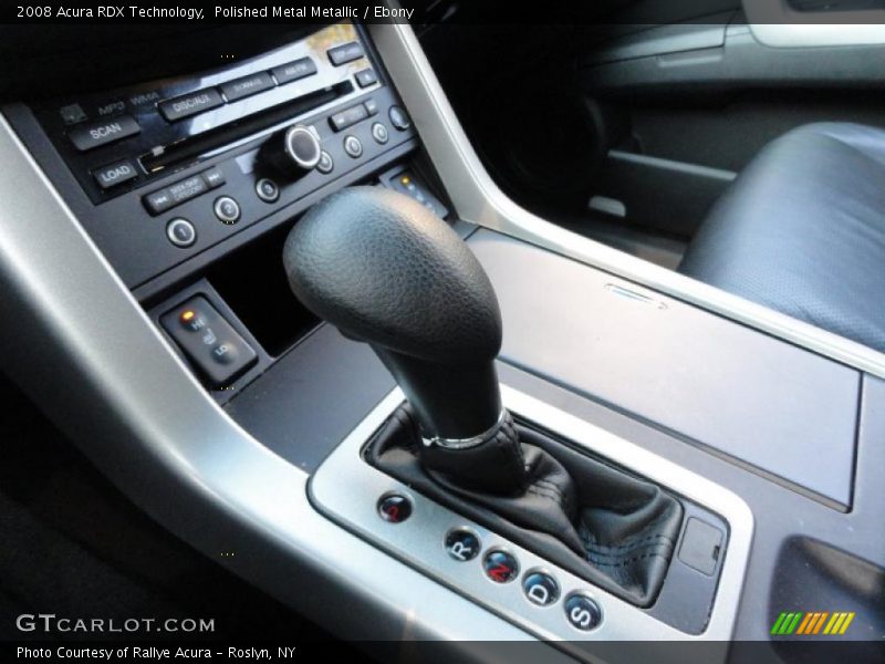 Polished Metal Metallic / Ebony 2008 Acura RDX Technology