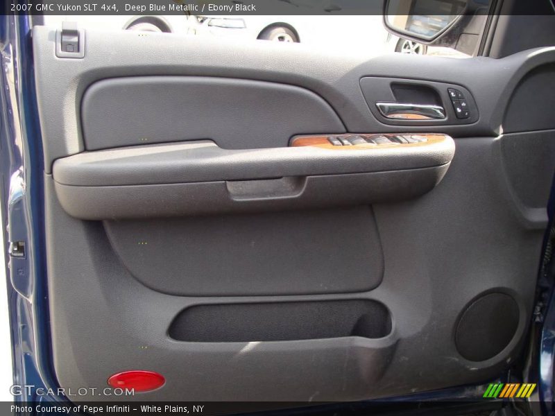 Deep Blue Metallic / Ebony Black 2007 GMC Yukon SLT 4x4