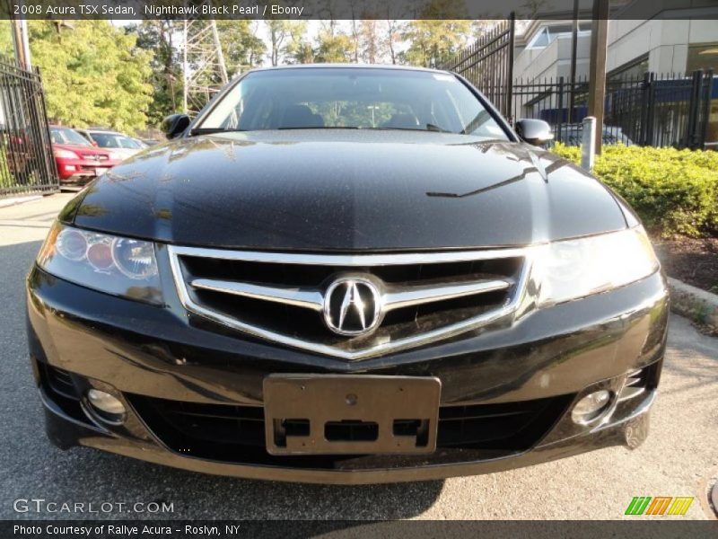 Nighthawk Black Pearl / Ebony 2008 Acura TSX Sedan