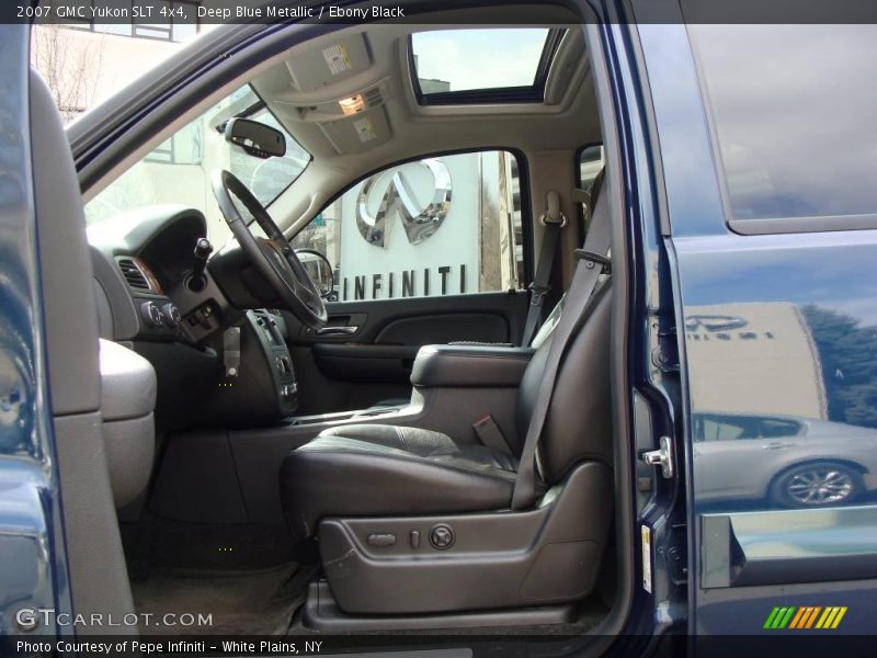 Deep Blue Metallic / Ebony Black 2007 GMC Yukon SLT 4x4