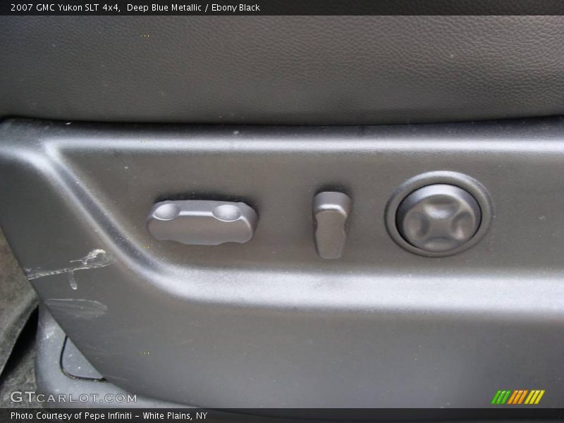 Deep Blue Metallic / Ebony Black 2007 GMC Yukon SLT 4x4