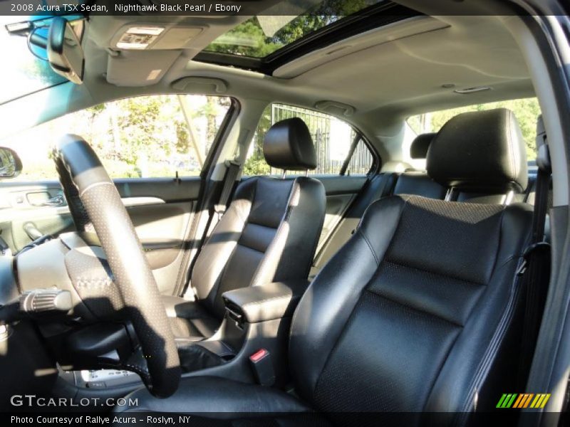 Nighthawk Black Pearl / Ebony 2008 Acura TSX Sedan