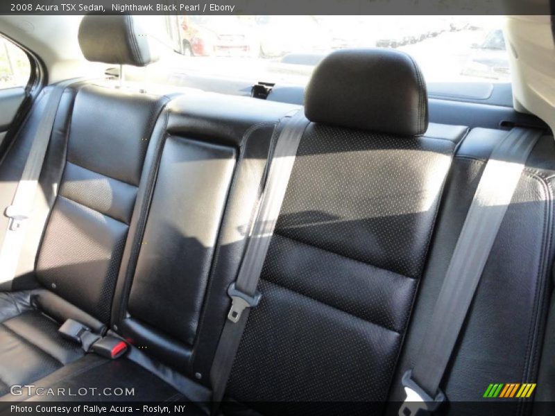 Nighthawk Black Pearl / Ebony 2008 Acura TSX Sedan