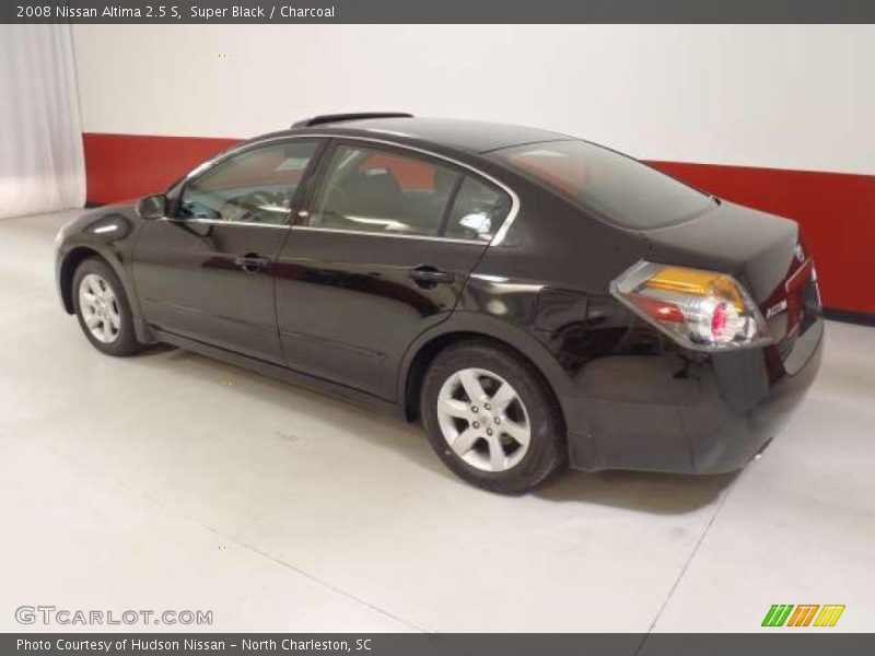 Super Black / Charcoal 2008 Nissan Altima 2.5 S