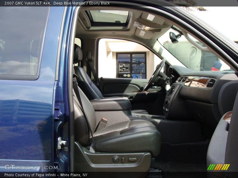 Deep Blue Metallic / Ebony Black 2007 GMC Yukon SLT 4x4