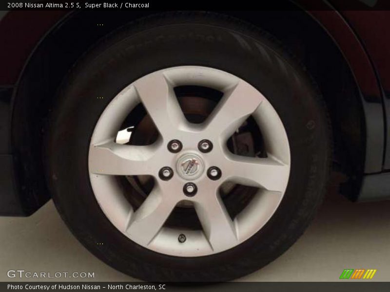Super Black / Charcoal 2008 Nissan Altima 2.5 S