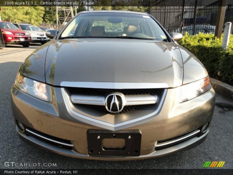 Carbon Bronze Metallic / Taupe 2008 Acura TL 3.2