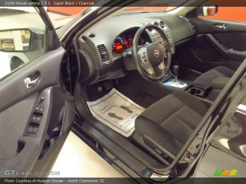 Super Black / Charcoal 2008 Nissan Altima 2.5 S