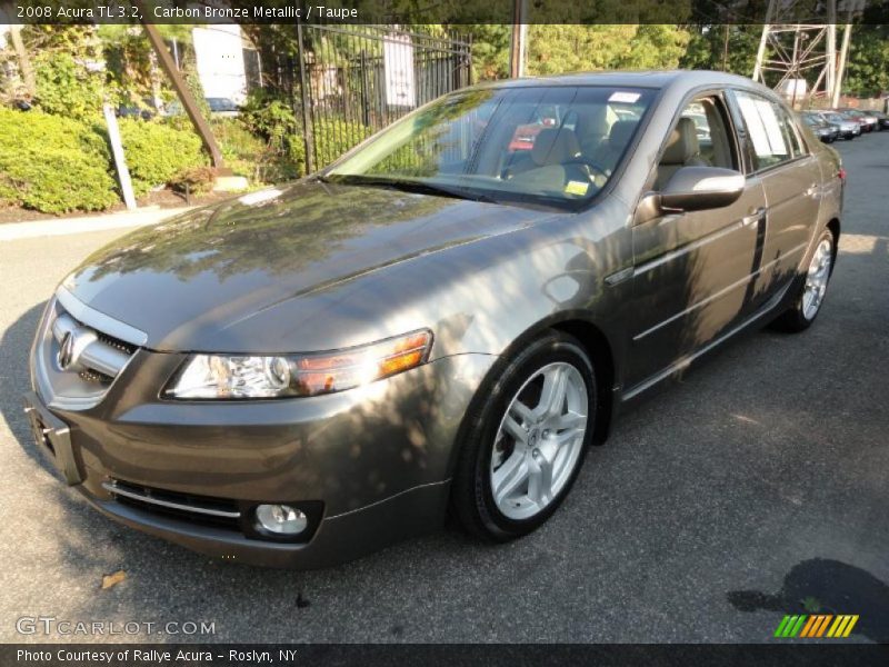 Carbon Bronze Metallic / Taupe 2008 Acura TL 3.2