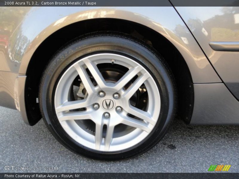 Carbon Bronze Metallic / Taupe 2008 Acura TL 3.2