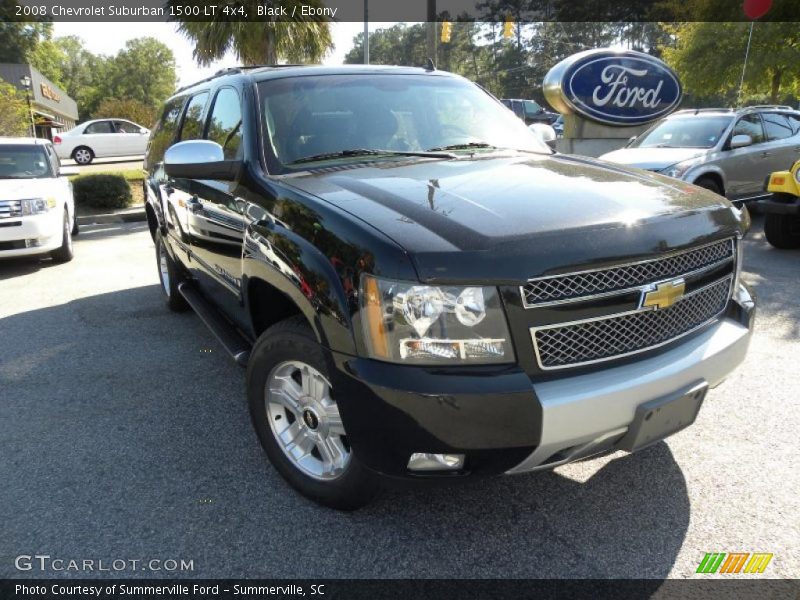 Black / Ebony 2008 Chevrolet Suburban 1500 LT 4x4