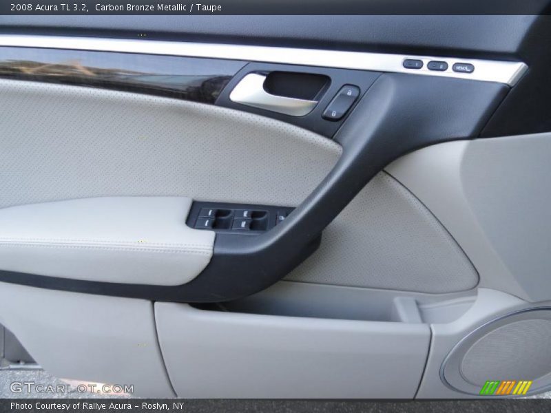 Carbon Bronze Metallic / Taupe 2008 Acura TL 3.2