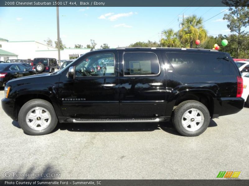 Black / Ebony 2008 Chevrolet Suburban 1500 LT 4x4