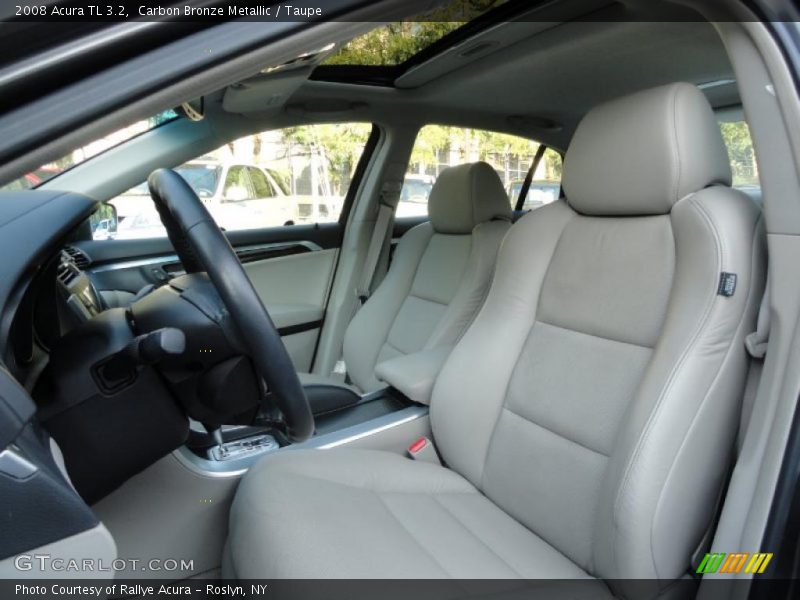Carbon Bronze Metallic / Taupe 2008 Acura TL 3.2