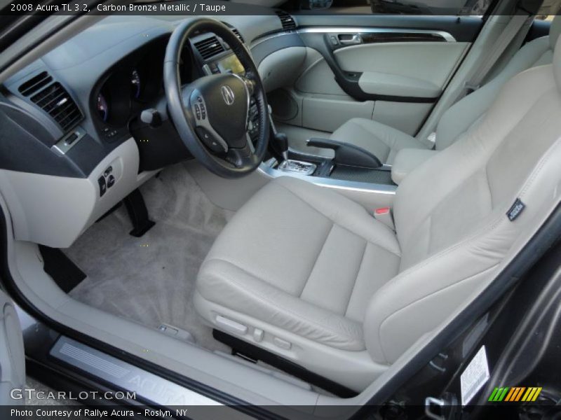 Carbon Bronze Metallic / Taupe 2008 Acura TL 3.2