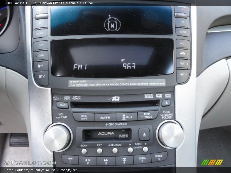 Carbon Bronze Metallic / Taupe 2008 Acura TL 3.2