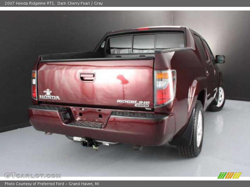  2007 Ridgeline RTS Dark Cherry Pearl