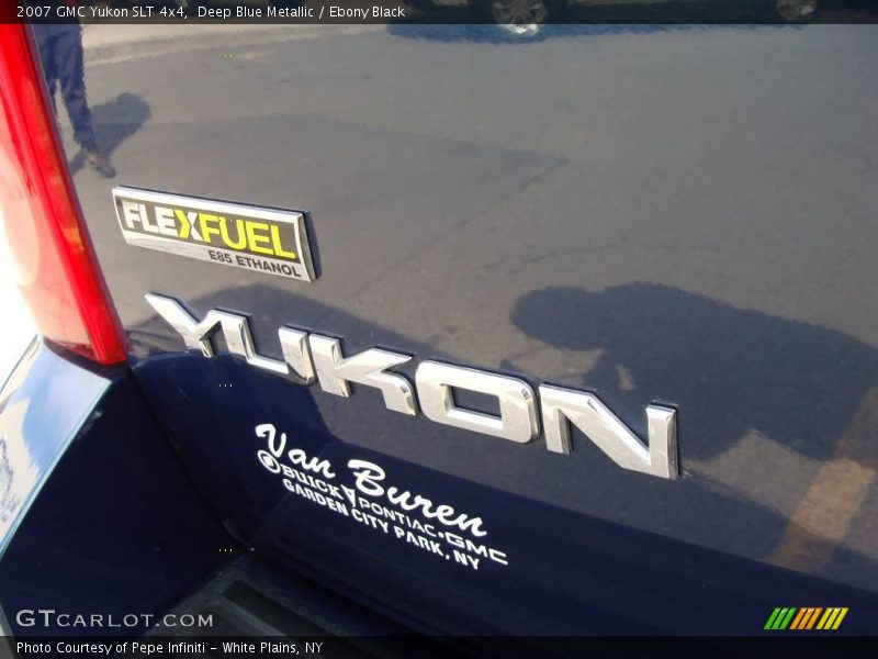 Deep Blue Metallic / Ebony Black 2007 GMC Yukon SLT 4x4