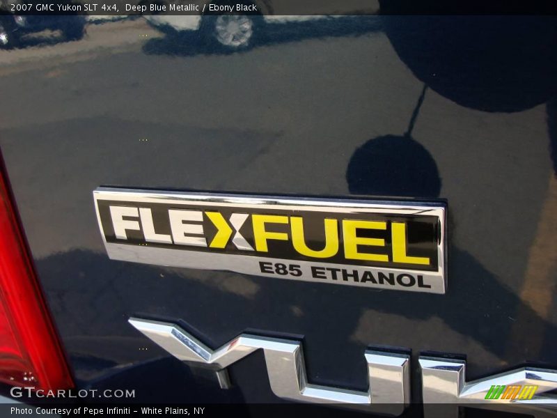 Deep Blue Metallic / Ebony Black 2007 GMC Yukon SLT 4x4