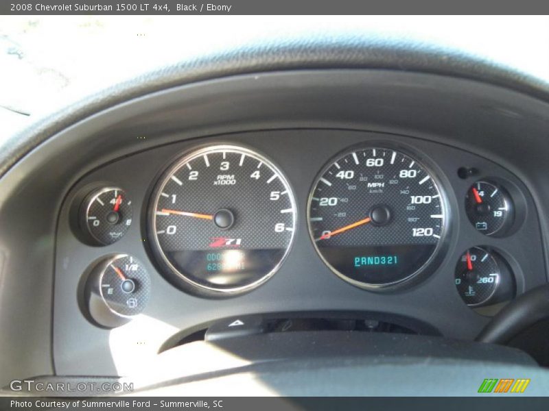 Black / Ebony 2008 Chevrolet Suburban 1500 LT 4x4