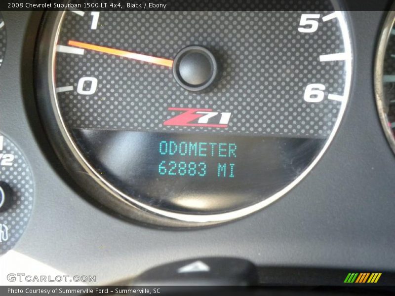 Black / Ebony 2008 Chevrolet Suburban 1500 LT 4x4