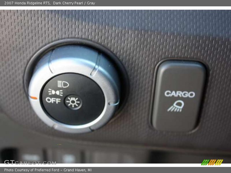 Controls of 2007 Ridgeline RTS